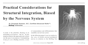 Practical Considerations for Structural Integration