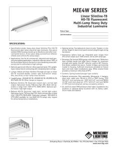 Detailed Specifications - Cooper Electric Supply