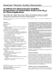 Interpretation of Exhaled Nitric Oxide Levels (FENO)