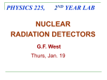 physics 225, 2nd year lab - University of Toronto Physics