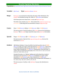 Mile Time Describe Distributions