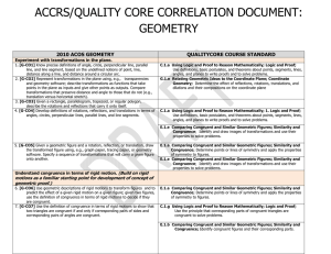 ACCRS/QualityCore-Geometry Correlation - UPDATED
