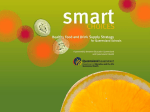 Smart Choices - Healthy Food and Drink Supply Strategy for