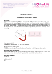 INFORMATION SHEET Right Bundle Branch Block (RBBB)