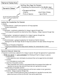 Natural Selection Overview