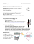 Electricity and Magnetism Notes and buzzer