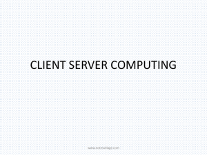 client server computing