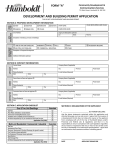 Development Permit Application Form