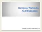 Computer Networks (CSC 345)