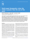 Multi-target therapeutics - Corporate-ir