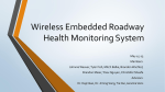 Wireless Embedded Roadway Health Monitoring System - May15-23