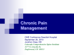 Chronic Pain Management - Colorado Pain Consultants