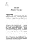 Prolegomena to ATAM acquisition. Theoretical premises and corpus