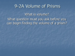 9-2A Volume of Prisms - Winterrowd-math