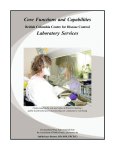 Core Functions and Capabilities Laboratory Services
