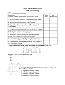 Summative – Geometry Grade 3 Summative for geometry Grade 3.