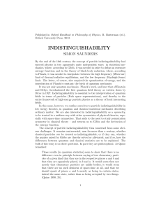 indistinguishability - University of Oxford