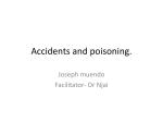 Accidents and poisoning