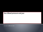 Your Blood pressure and you