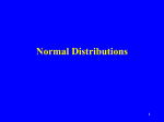 Continuous distributions
