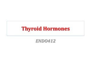 Thyroid hormones