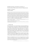 Multiple Testing in Statistical Analysis of Systems