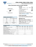 GP08A, GP08B, GP08D, GP08G, GP08J Glass Passivated