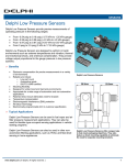 Delphi Low Pressure Sensors