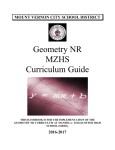 GEOMETRY NR MZHS 2016 PEARSON FINAL