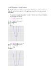 Week 1 Assignment 4: Mixed Problems