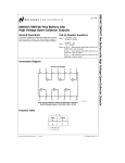 DM5407 Hex Buffers with High Voltage Open-Collector Outputs