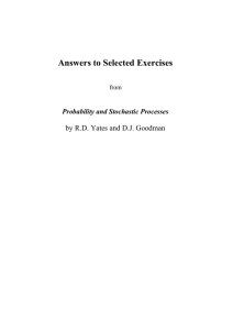 Answers to Selected Exercises