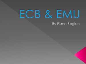 ECB and EMU Exchange Rates