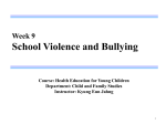 The Effect of School Violence and Bullying