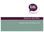 EAL and Science - Practical Pedagogies