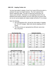 NRM 340 – Problem Set #3