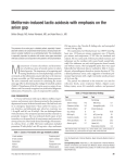 Metformin-induced lactic acidosis with emphasis