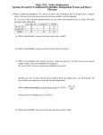 Math 1324 – Finite Mathematics Sections 8.2 and 8.3 Conditional