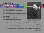 14. Elementary Particles