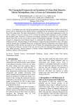 The Conceptual Framework on Formation of Urban Heat Island in