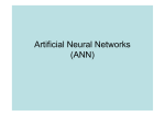 Artificial Neural Networks (ANN)