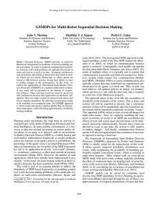 GSMDPs for Multi-Robot Sequential Decision-Making