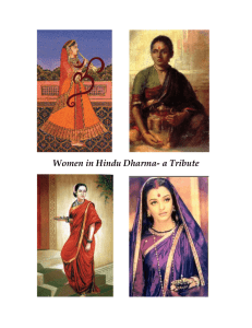 Women in Hindu Dharma- a Tribute