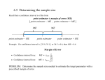 6.5 Determining the sample size | ]