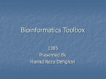 Bioinformatics Toolbox