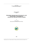 Open-File Report O-06-18, Geologic Map of the Gold Hill and Rogue