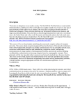 Syllabi-Fall 2010 - Computer Science