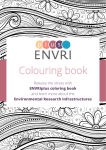 Release the stress with ENVRIplus coloring book and learn more