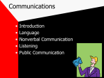 Communications