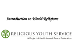 Overview of World Religions